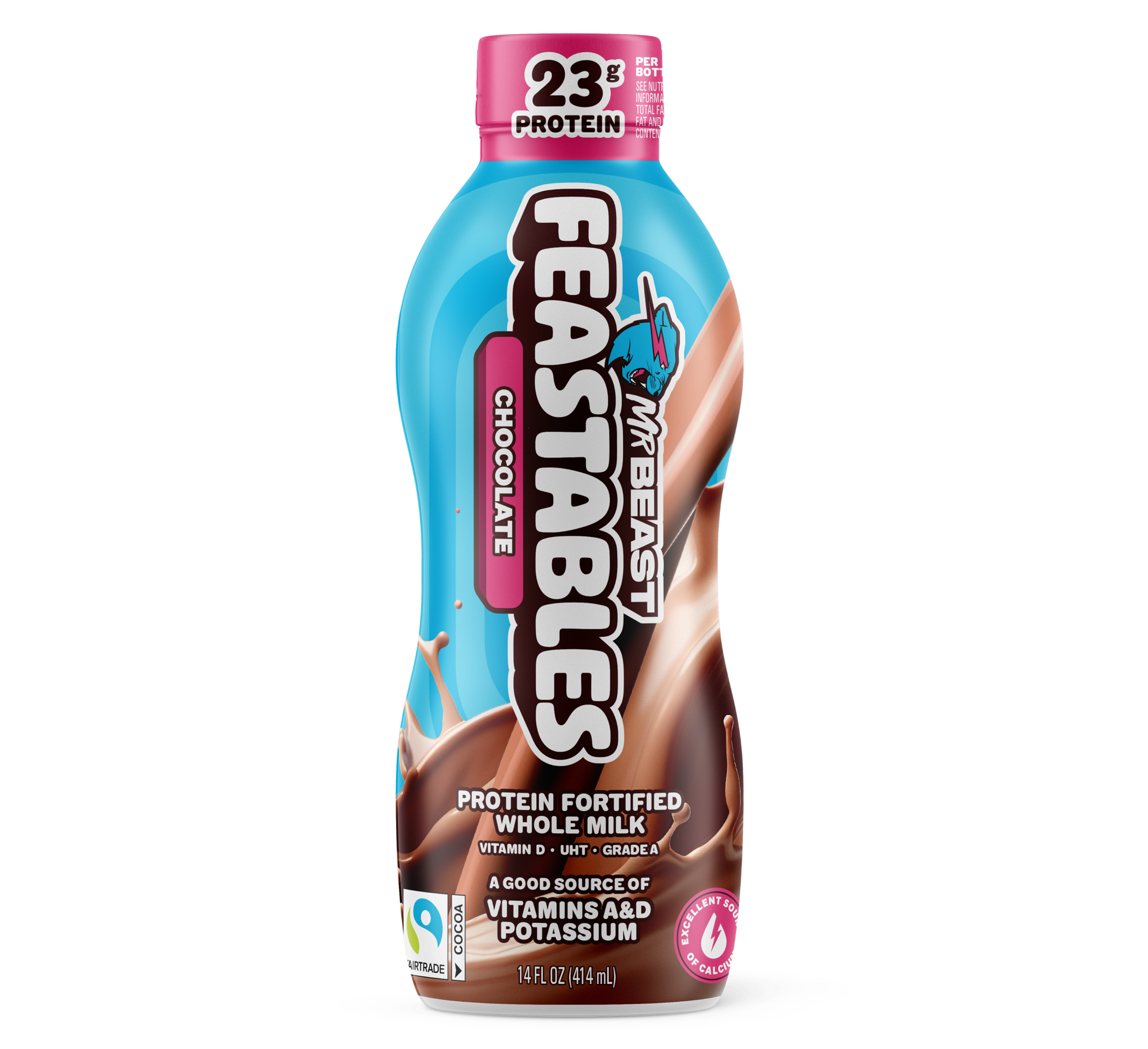 Feastables Chocolate Milk sjokolademelk 12 pk holdbar