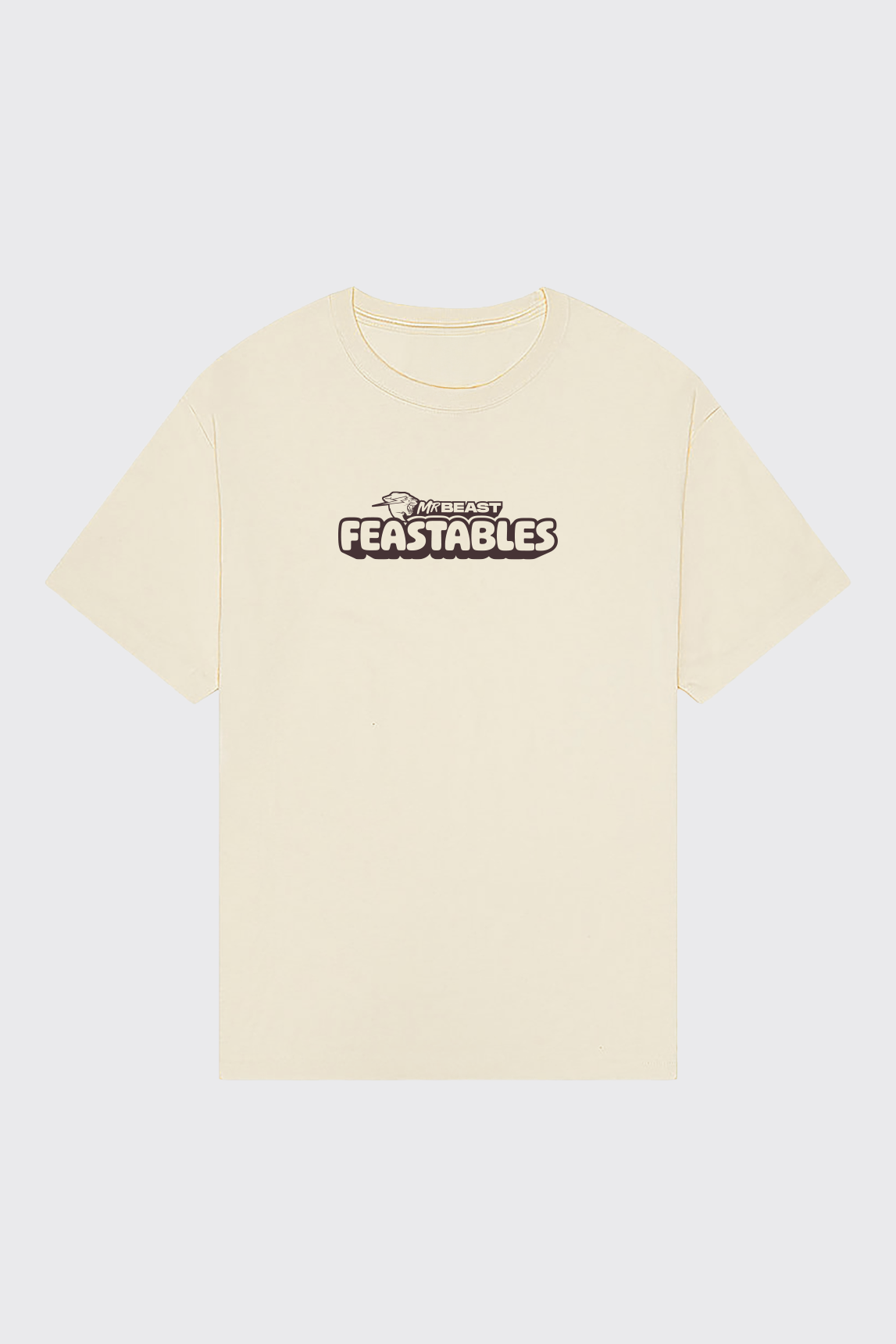 Feastables Wavy barne-T-skjorte svart bomull MRBEAST