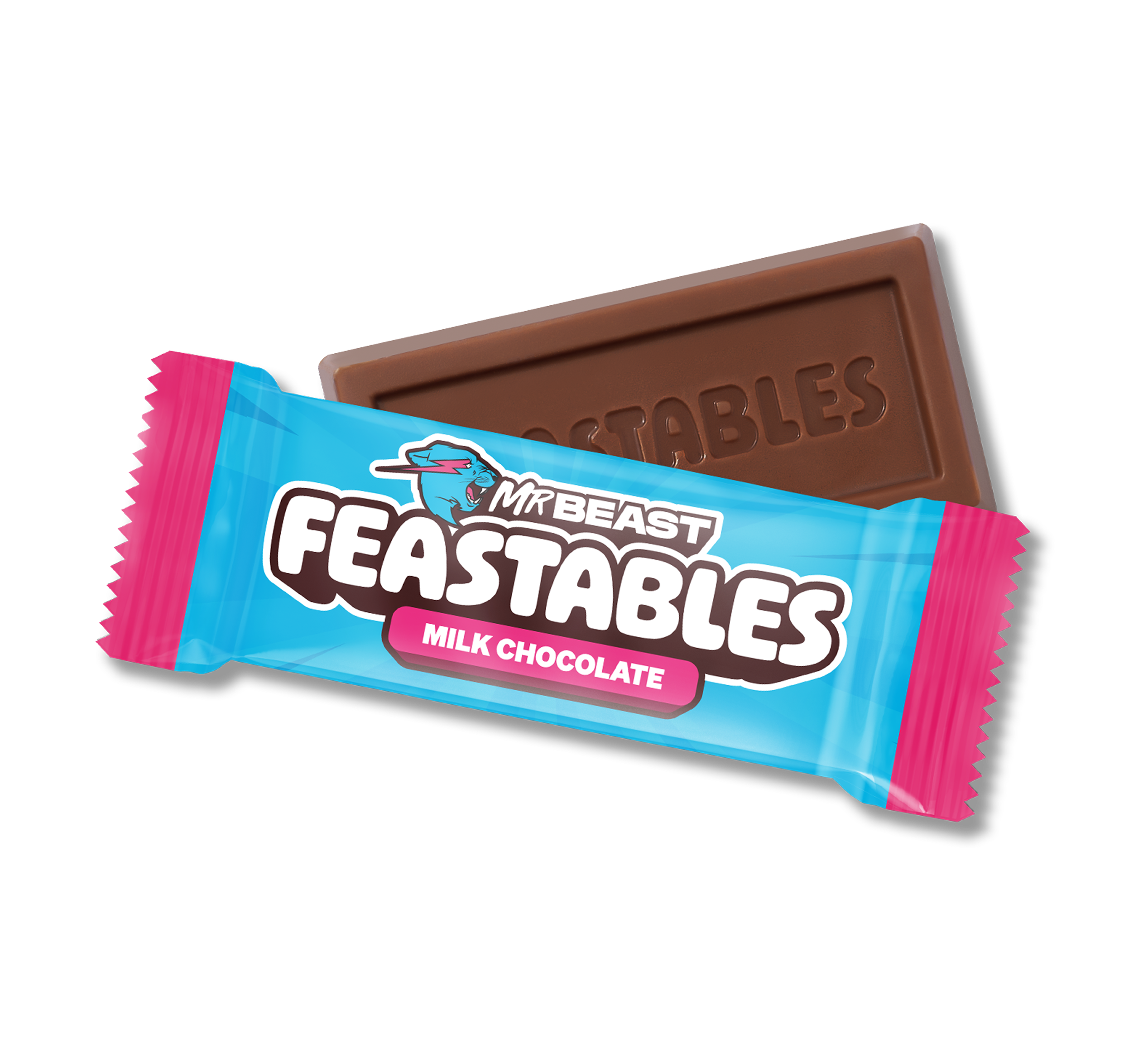 Feastables Milk Chocolate Pantry Pack melkesjokolade snackpose