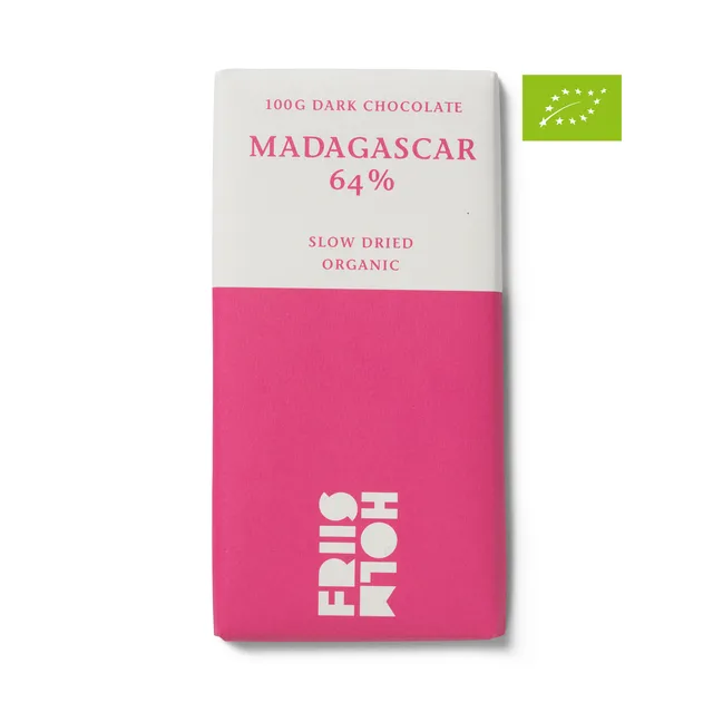 Friis-Holm Madagascar Slow Dried sjokoladeplate 64% 100 g