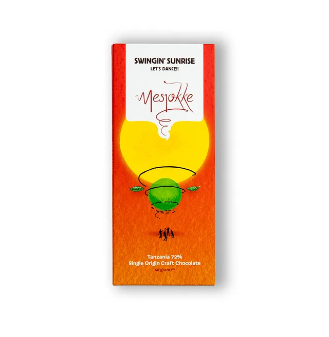 Mesjokke Swingin Sunrise sjokolade 40 g Tanzania