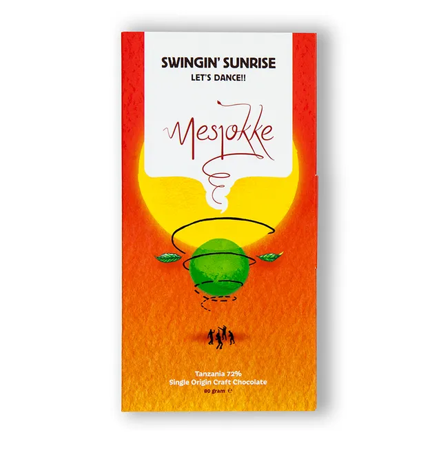 Mesjokke Swingin Sunrise sjokolade 80 g Tanzania