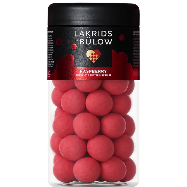 Lakrids by Bülow Crispy Raspberry lakris bringebær
