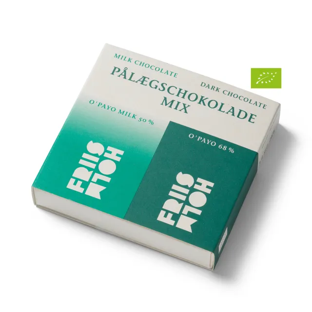 Friis-Holm O'Payo påleggssjokolade mix 112 g