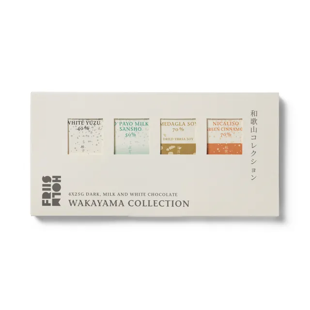 Friis-Holm Selection Wakayama sjokolade 4x25 g japansk