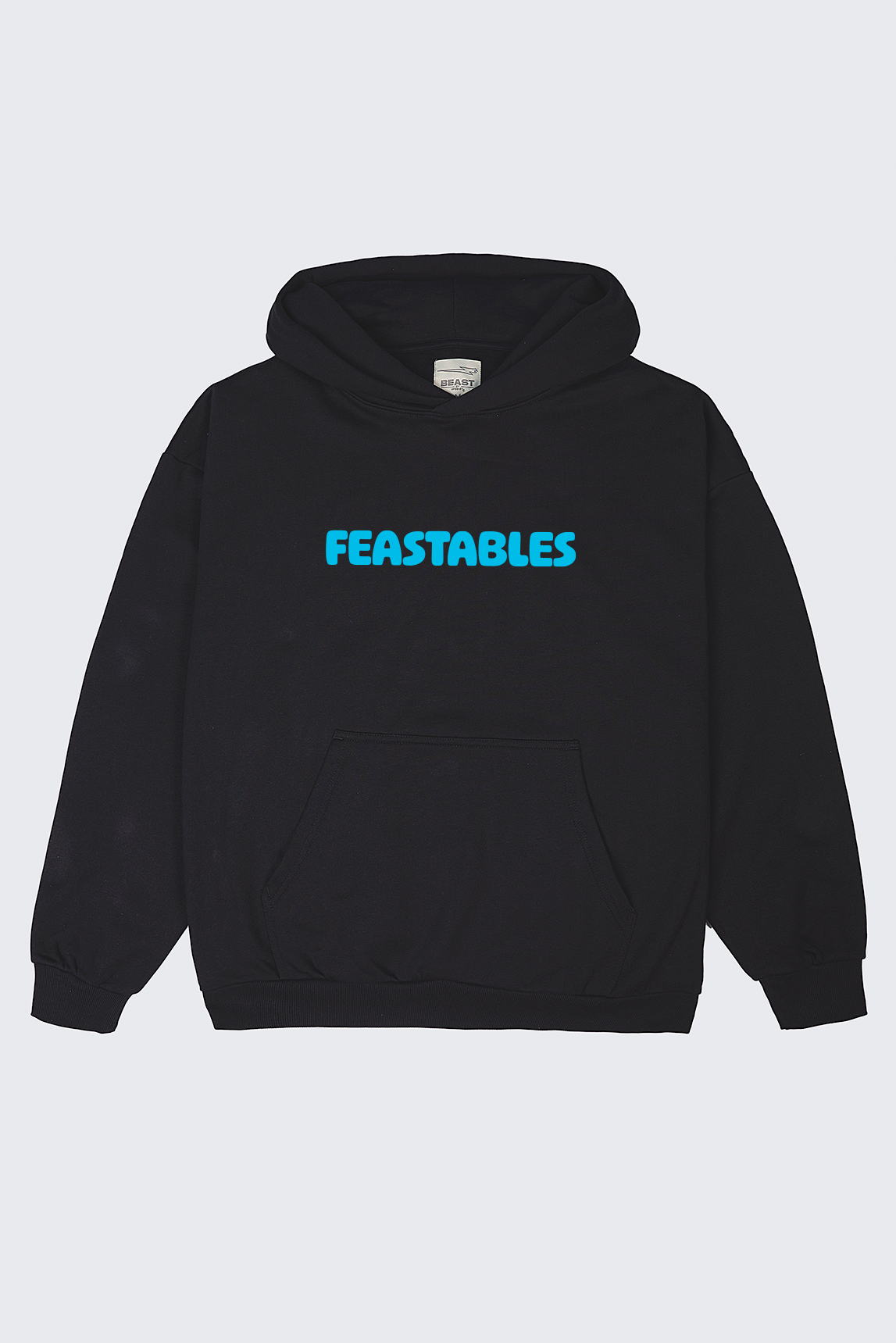 Feastables Retro Hoodie hettegenser svart