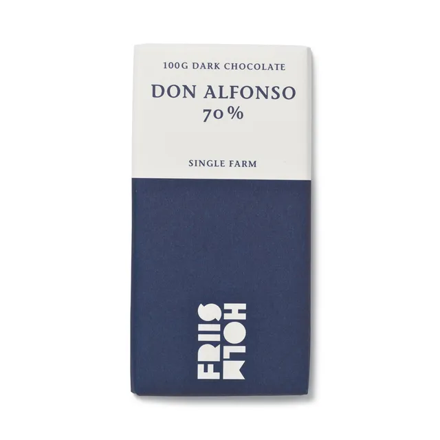 Friis-Holm Don Alfonso 70% mørk sjokolade 100 g