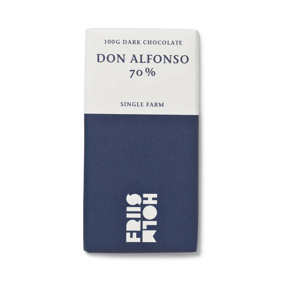 Friis-Holm Don Alfonso 70% mørk sjokolade 100 g