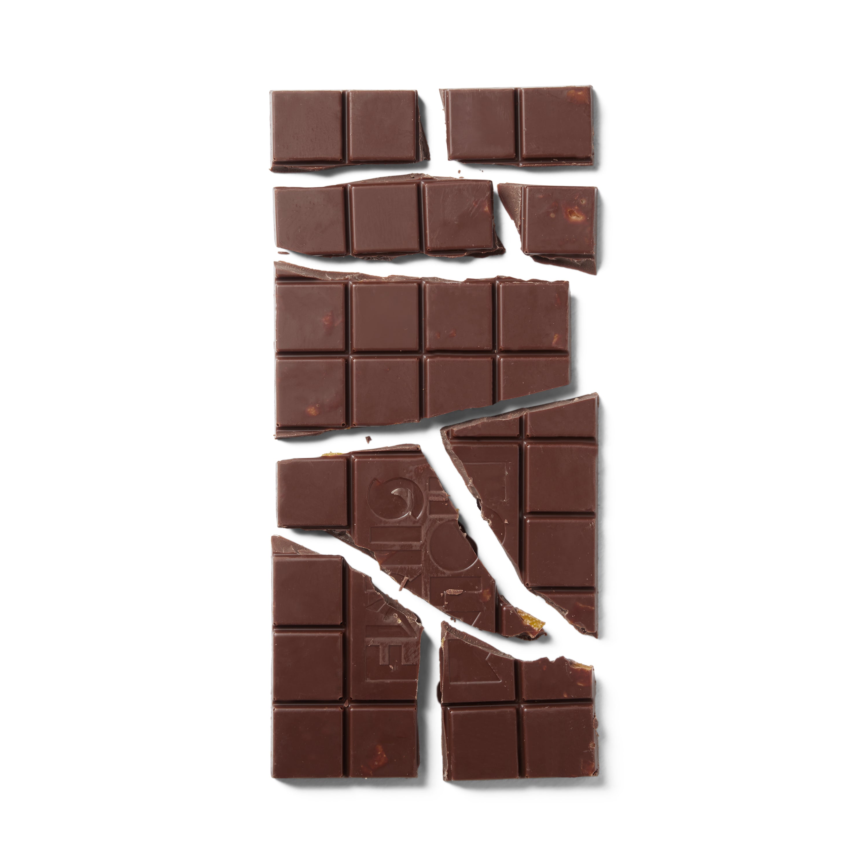 Friis-Holm Candied Orange mørk melkesjokolade 52% 100g