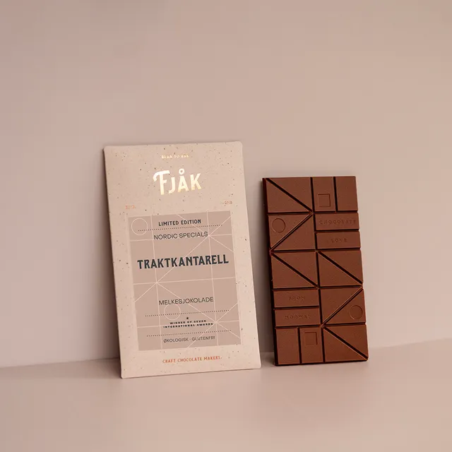 Fjåk Chocolate Wild Mushroom melkesjokolade sopp
