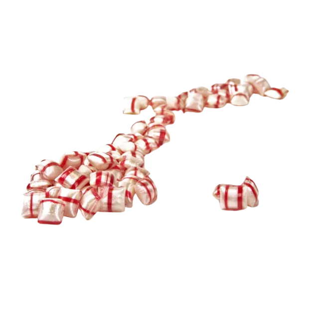 Sjokoladebutikken Polkadrops peppermyntedrops polka
