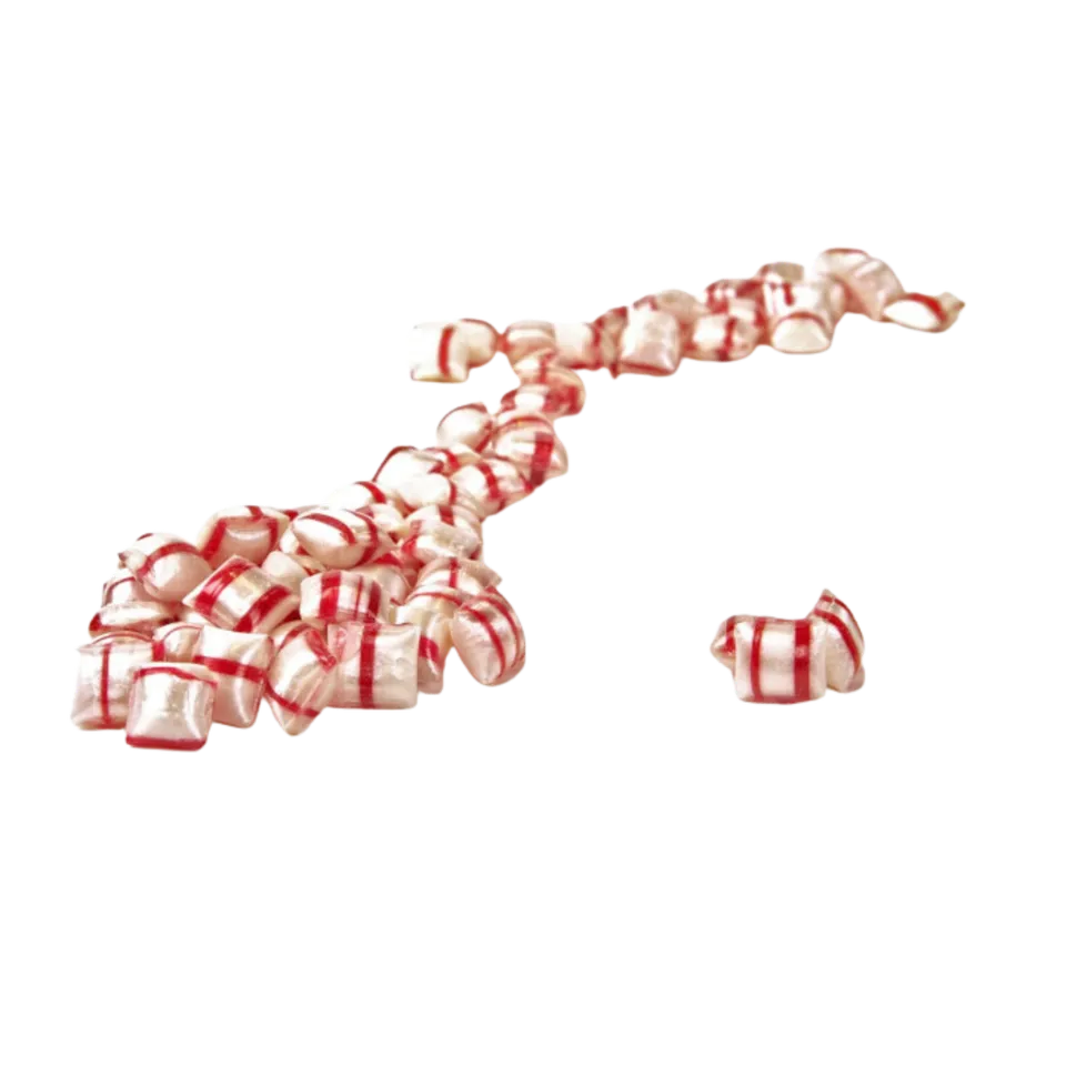 Sjokoladebutikken Polkadrops peppermyntedrops polka