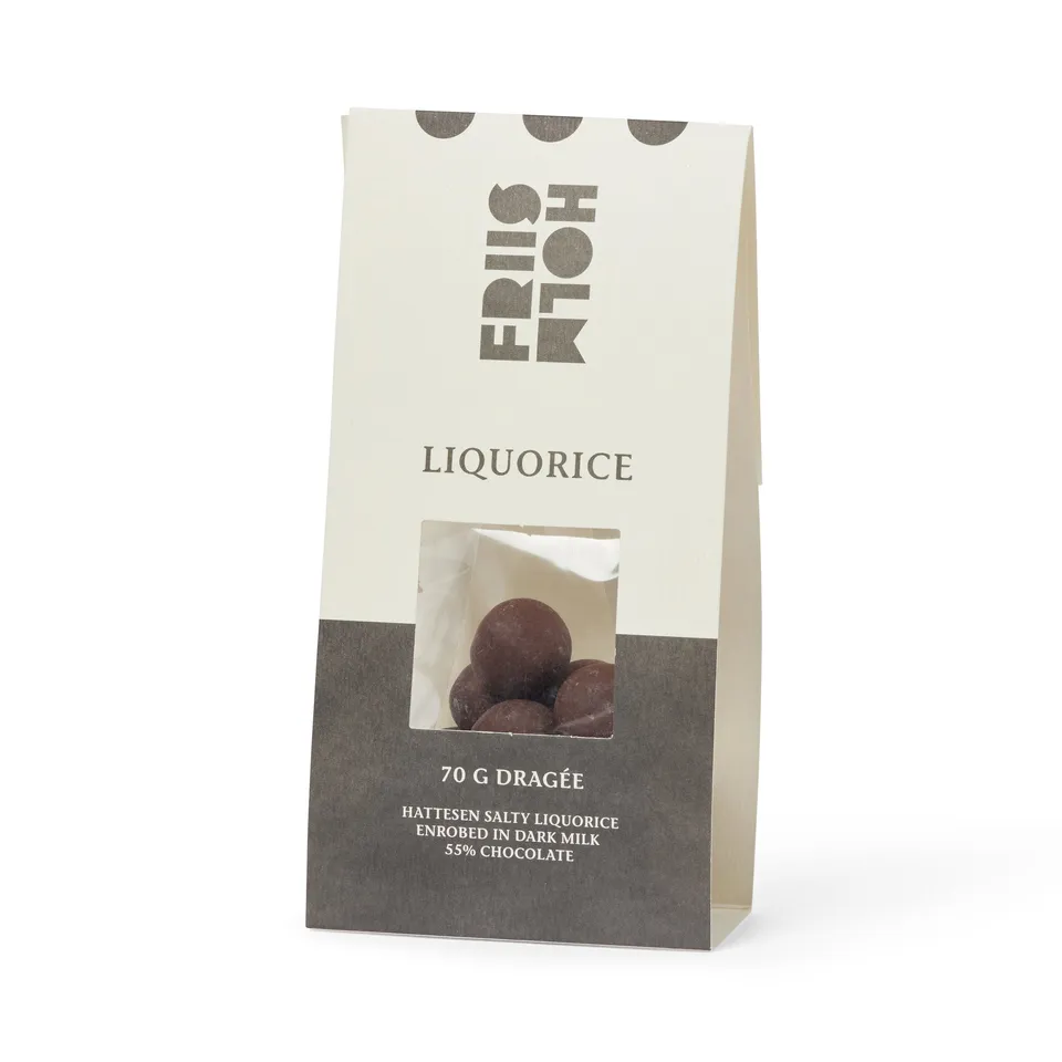 Friis-Holm Dragée Liquorice sjokoladelakris 70 g melk