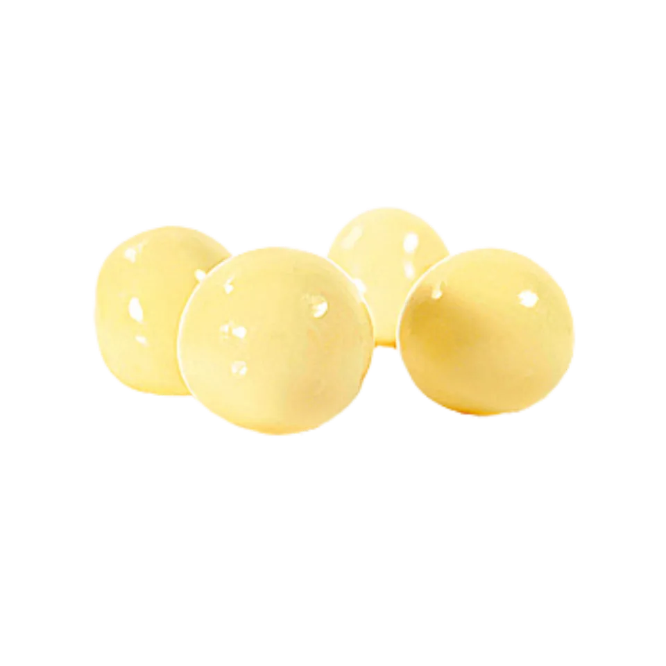 Sjokoladebutikken Egglikørkuler hvit 125g