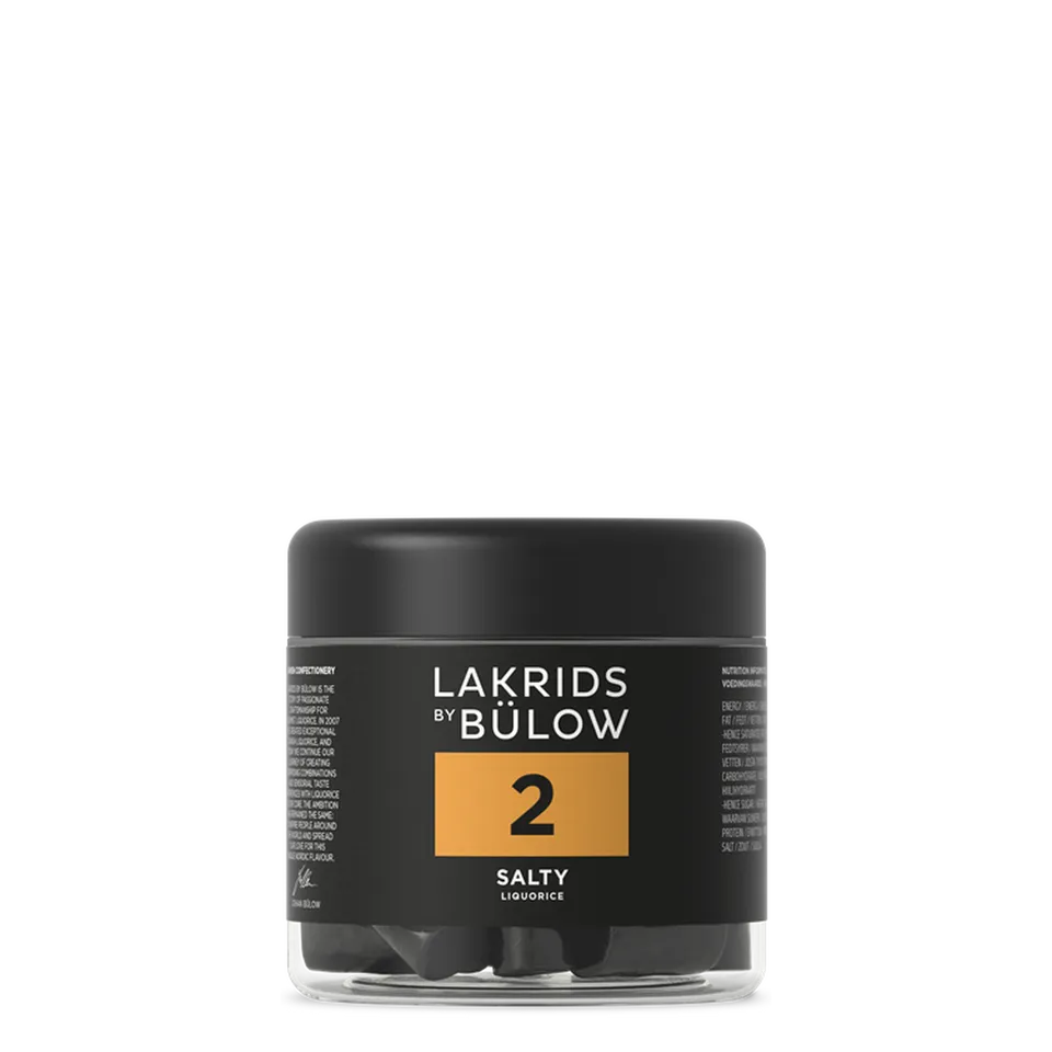 Lakrids by Bülow No. 2 lakris small salmiakk salt