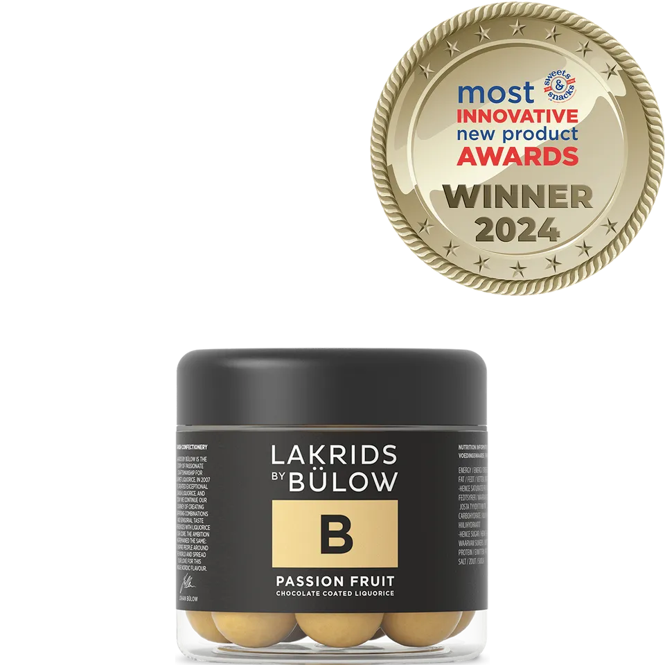 Lakrids by Bülow B Small sjokoladelakris pasjonsfrukt