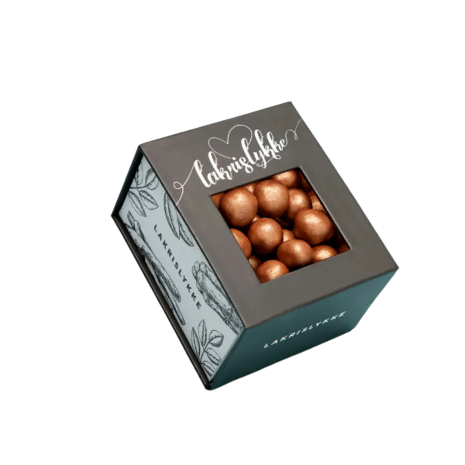 Sjokoladebutikken Lakrislykke kuler 120g salt lakris