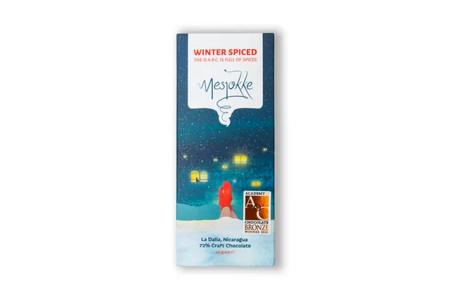 Mesjokke Winter Spiced sjokolade 40 g krydret 72%