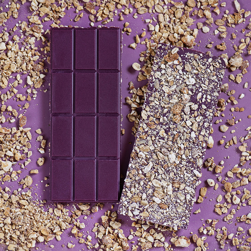 Fjåk Chocolate Solbær Smuldrepai sjokolade bær