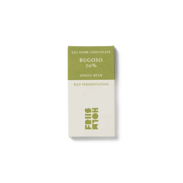 Friis-Holm Rugoso Bad Fermentation 70% sjokolade 25 g