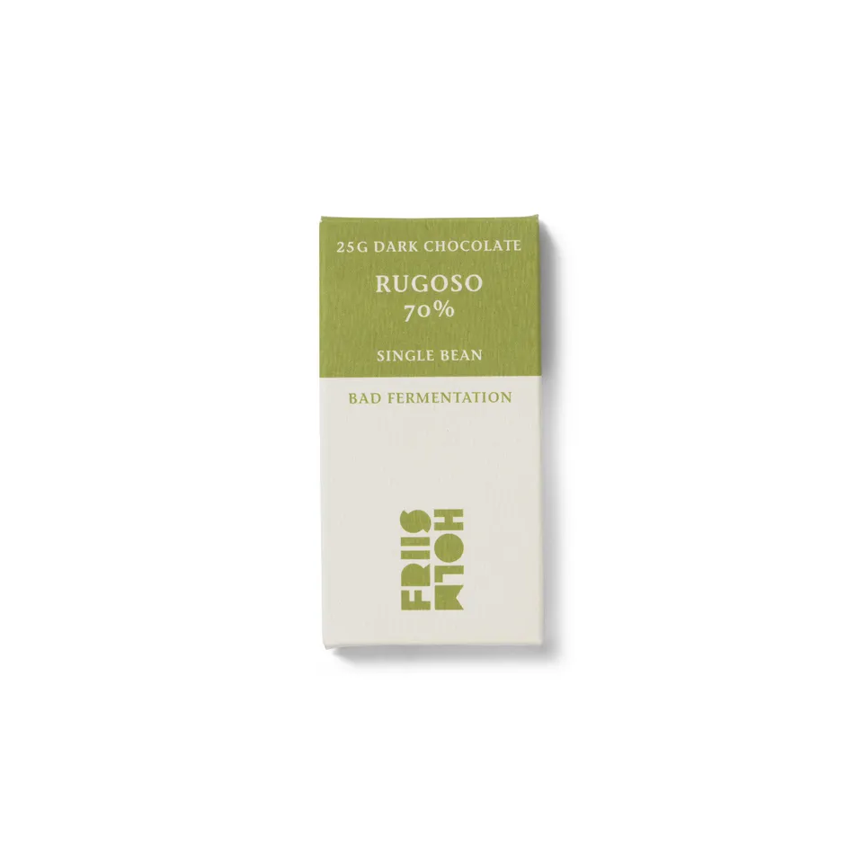 Friis-Holm Rugoso Bad Fermentation 70% sjokolade 25 g