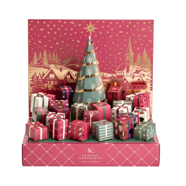 Sjokoladebutikken Christmas Bornholm julekalender karamell
