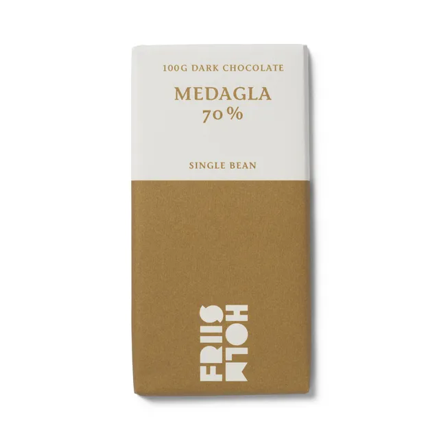 Friis-Holm Medagla 70% mørk sjokolade 100 g Nicaragua