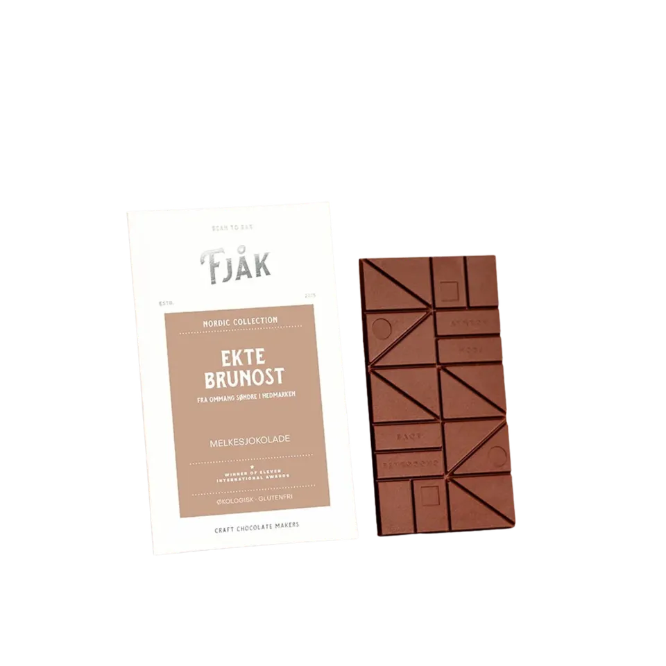 Sjokoladebutikken Ekte Brunost sjokoladeplate brunost