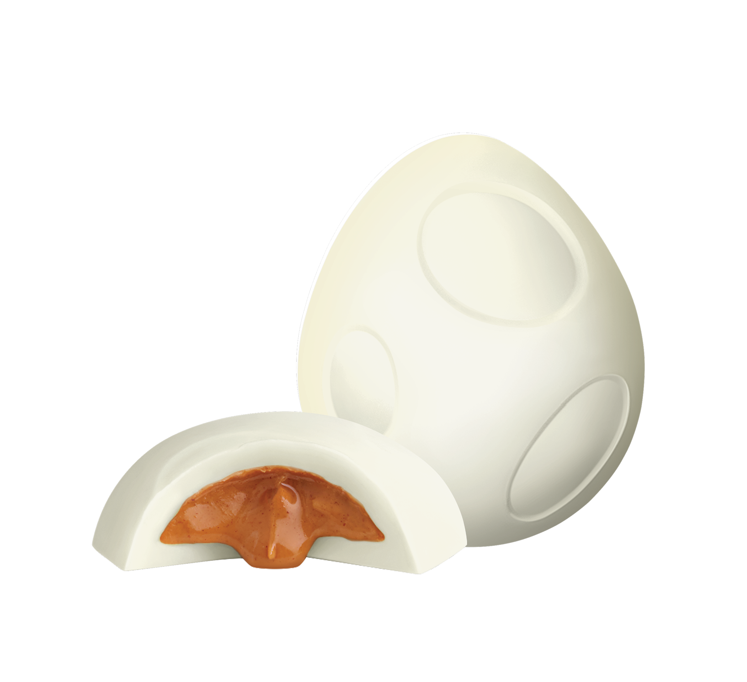 Feastables Yoshi Eggs hvit sjokolade peanøtt 12-pakning