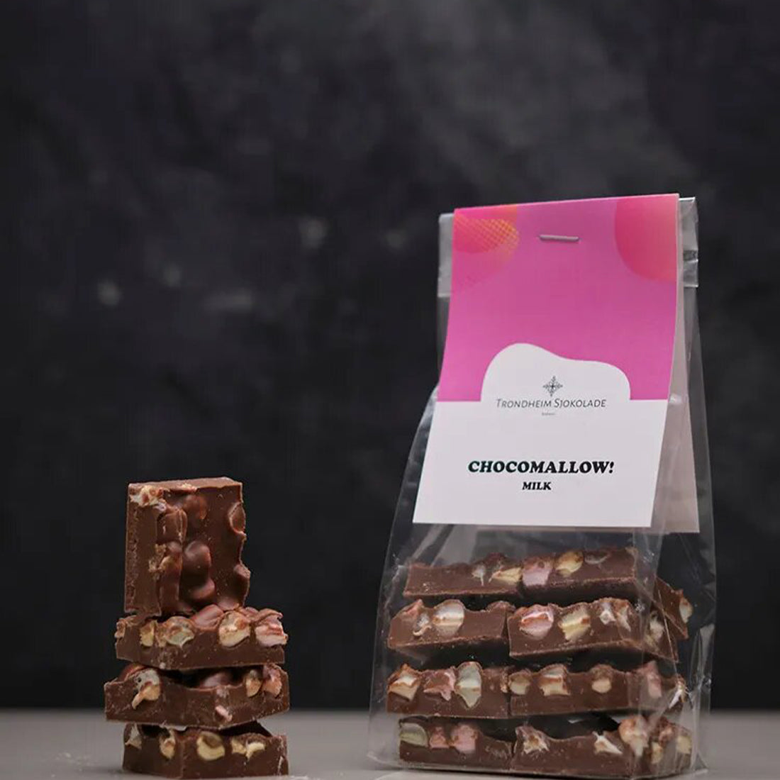 Trondheim ChocoMallow melkesjokolade 100 g karamell
