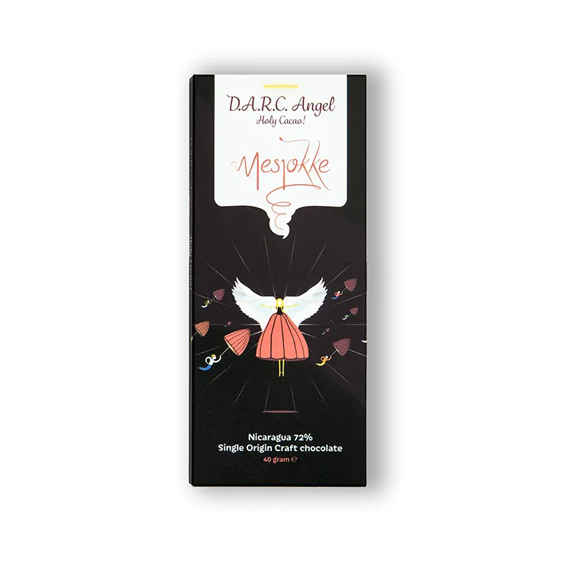 Mesjokke D.A.R.C. Angel sjokoladeplate 40g 72% Nicaragua