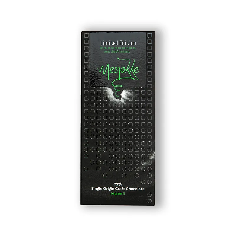 Mesjokke Limited Edition #5 sjokoladeplate 40g 72%