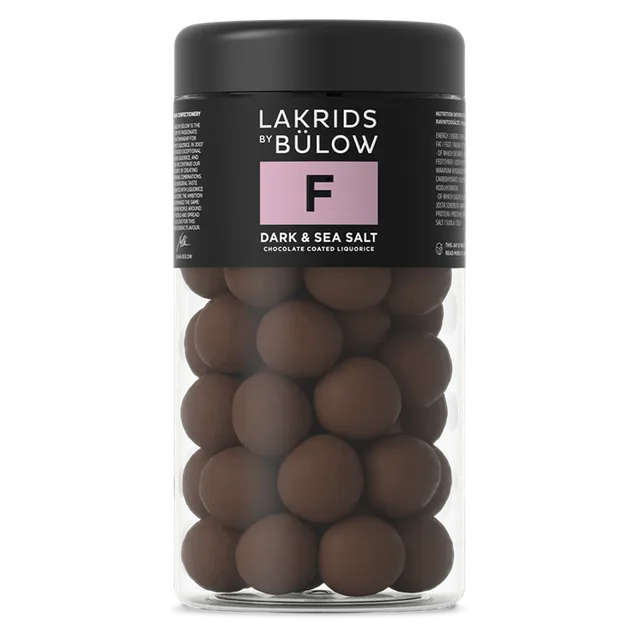 Sjokoladebutikken F lakris sjokolade havsalt