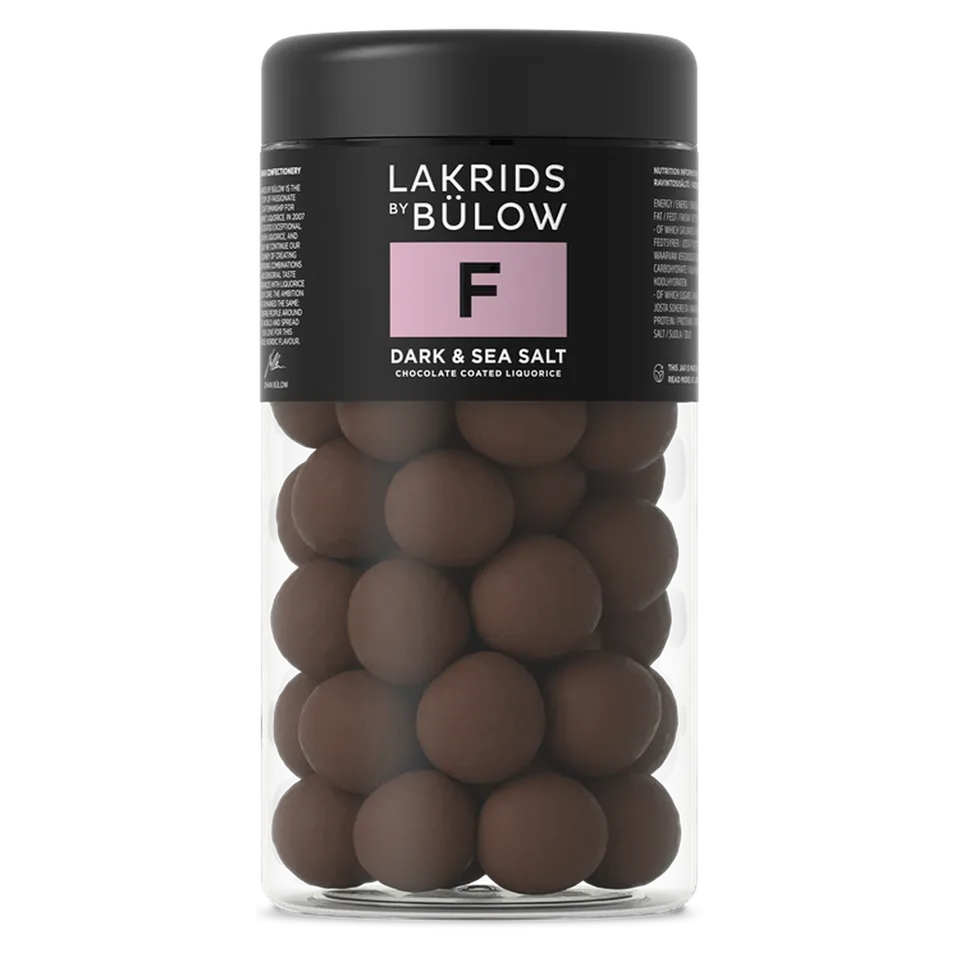 Sjokoladebutikken F lakris sjokolade havsalt