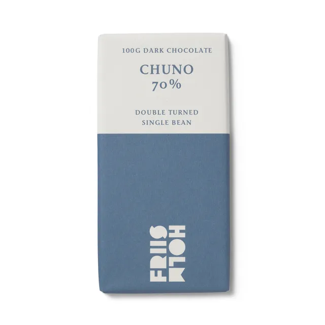 Friis-Holm Chuno 70 % sjokoladeplate 100 g kompleks