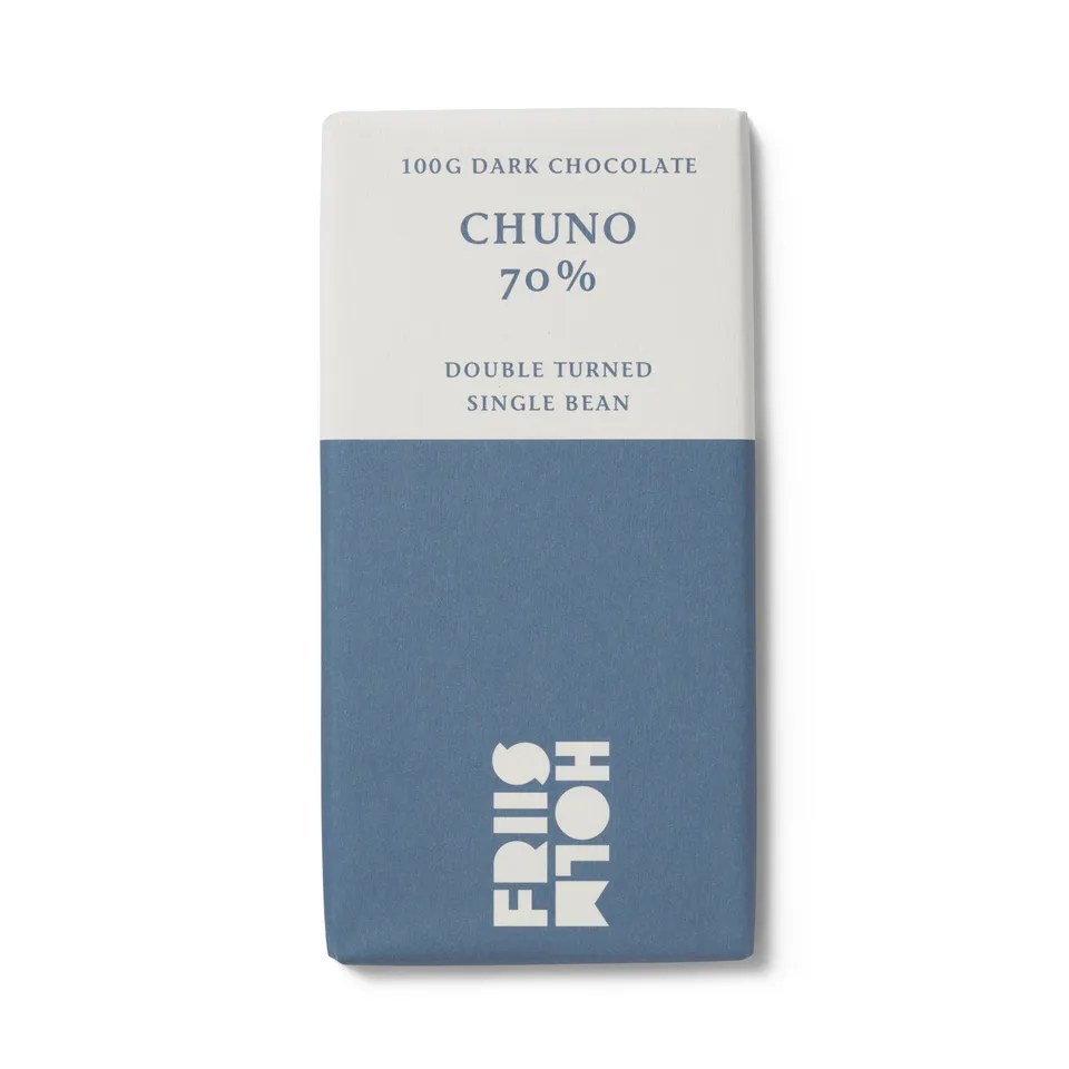 Friis-Holm Chuno 70 % sjokoladeplate 100 g kompleks