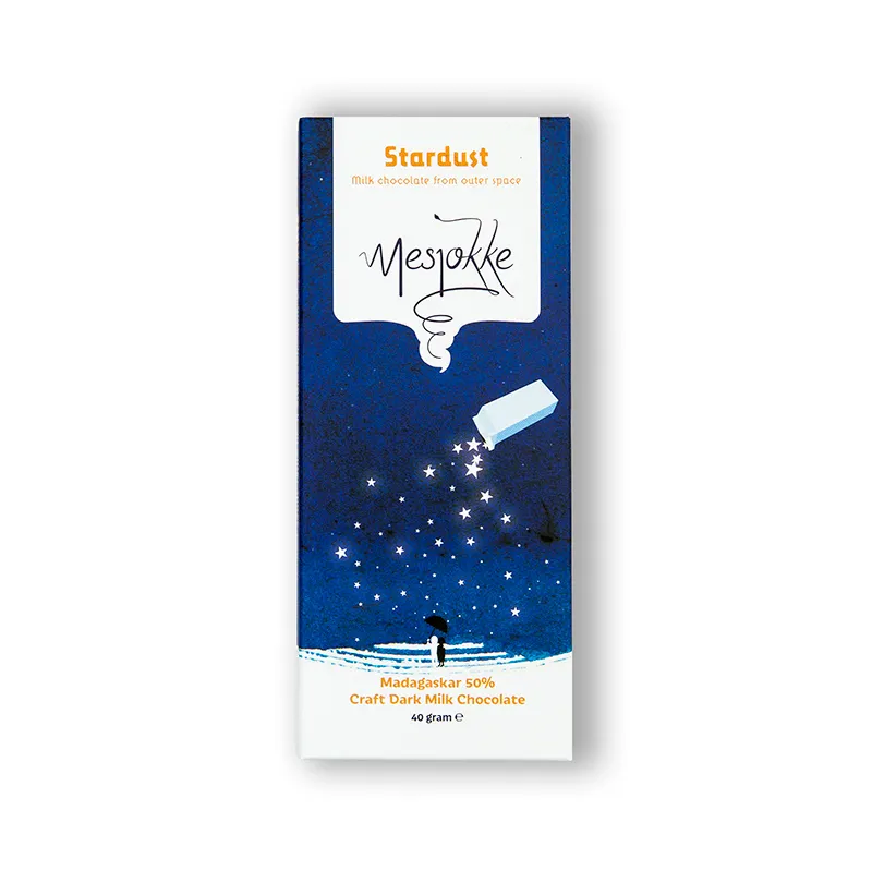 Mesjokke Stardust melkesjokolade 40 g Madagaskar