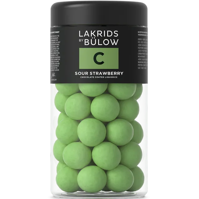 Sjokoladebutikken C Regular lakriskuler hvit sjokolade