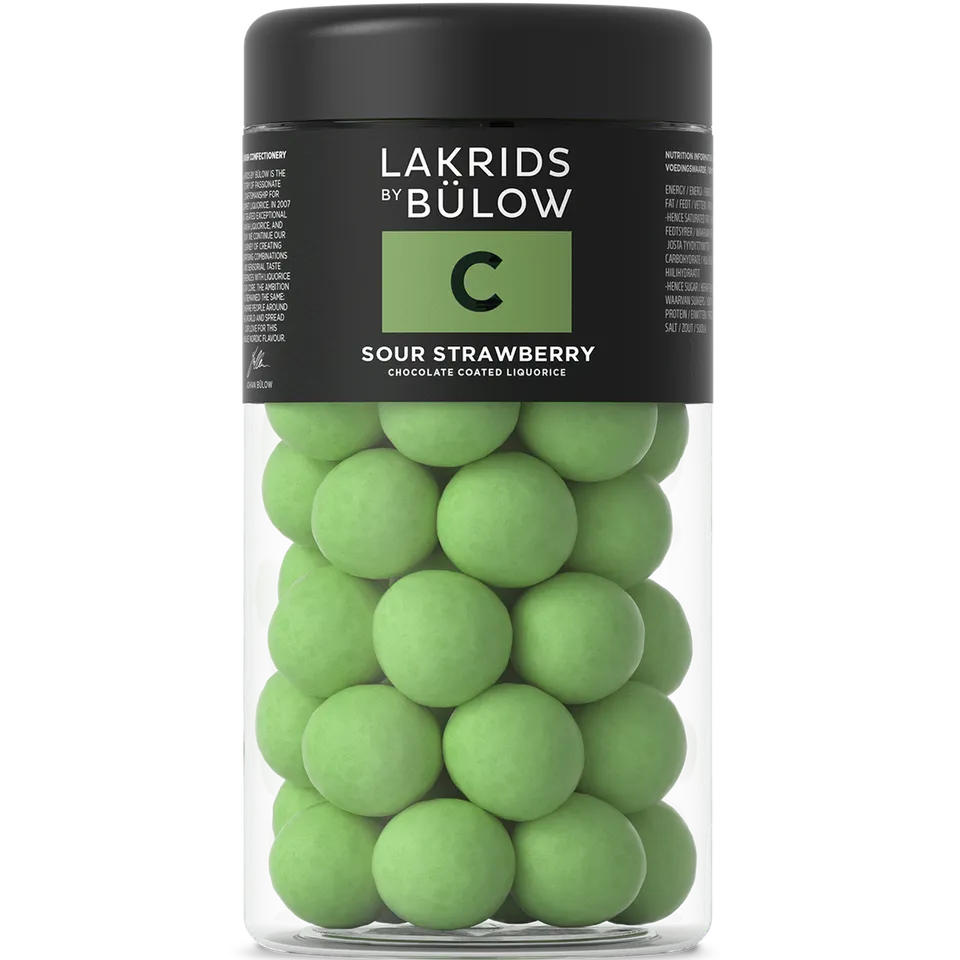 Sjokoladebutikken C Regular lakriskuler hvit sjokolade