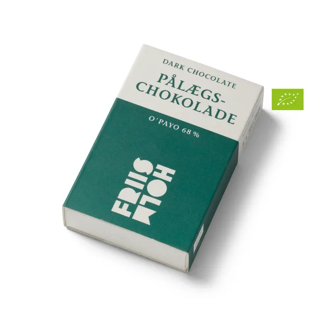 Friis-Holm O'Payo påleggssjokolade 68% 56 g økologisk