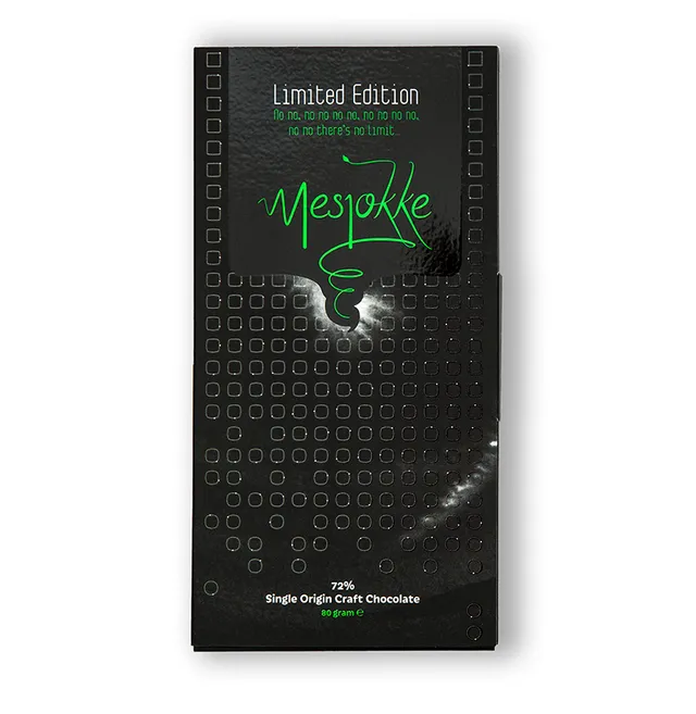 Mesjokke Limited Edition #5 sjokoladeplate 80g 72%