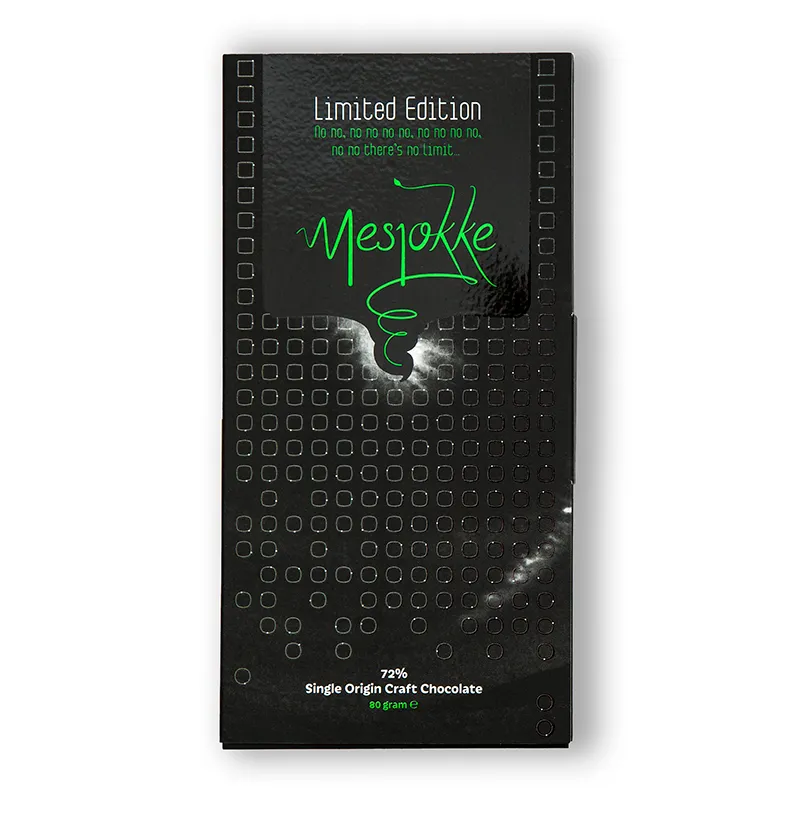 Mesjokke Limited Edition #5 sjokoladeplate 80g 72%